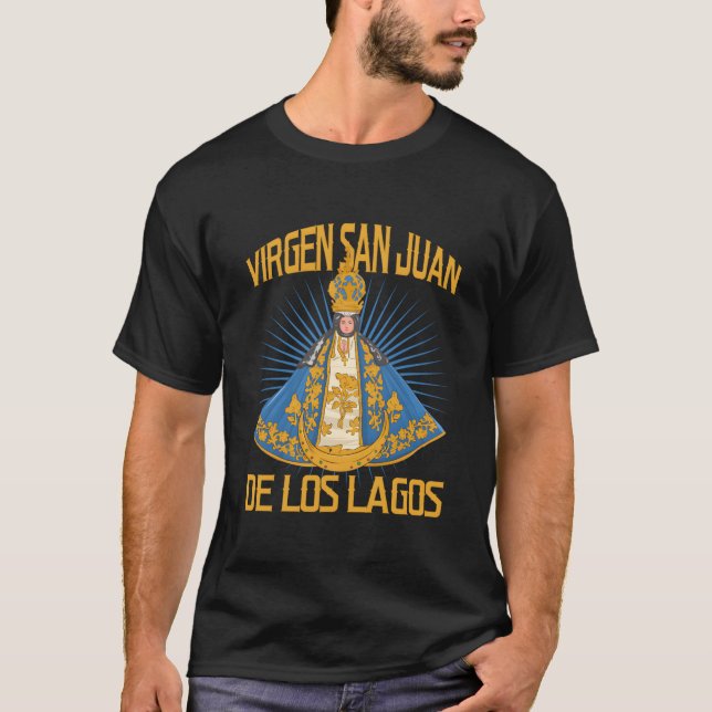 Camiseta Virgen San Juan De Los Lagos Jalisco Mã©Xico (Anverso)