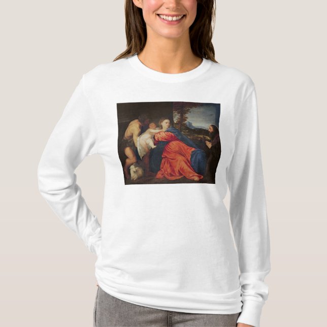 Camiseta Virgen y niño (Anverso)