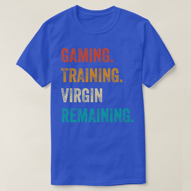 Camiseta Vírgenes de entrenamiento de juegos restantes (Diseño del anverso)