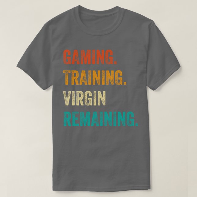 Camiseta Vírgenes de entrenamiento de juegos restantes (Diseño del anverso)