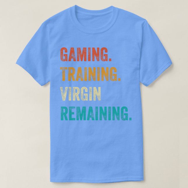Camiseta Vírgenes de entrenamiento de juegos restantes (Diseño del anverso)