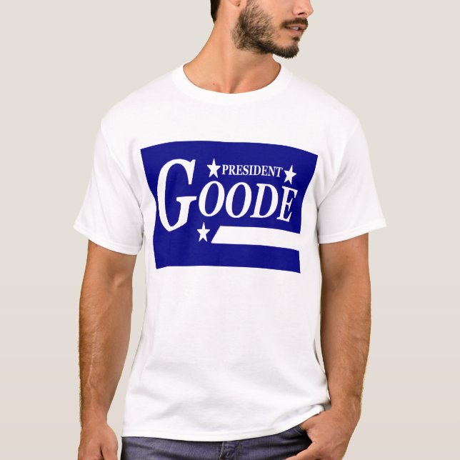 Camiseta Virgil Goode para presidente T-Shirt (Anverso)