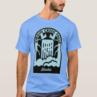 Camiseta Virgin Creek Falls Alaska