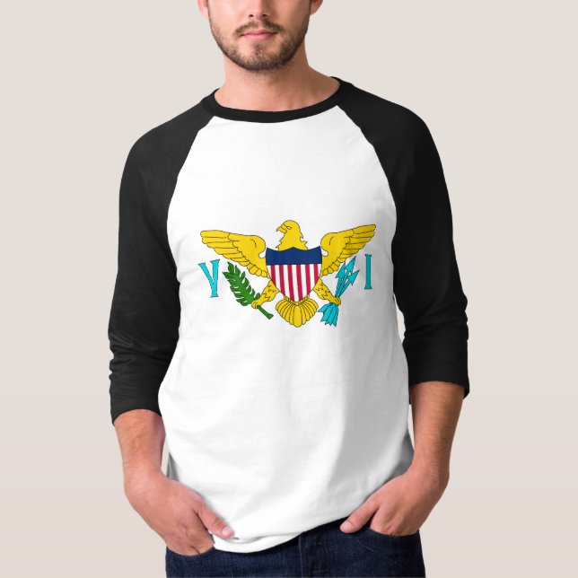 Camiseta Virgin Islander coat of arms  (Anverso)