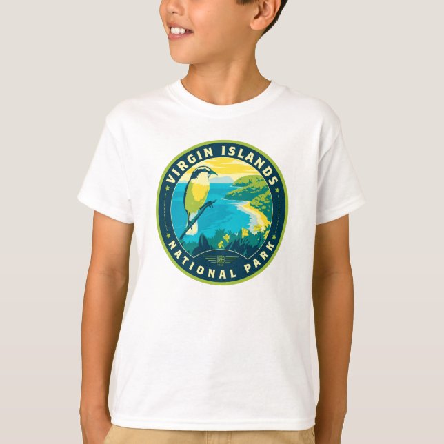 Camiseta Virgin Islands National Park (Anverso)