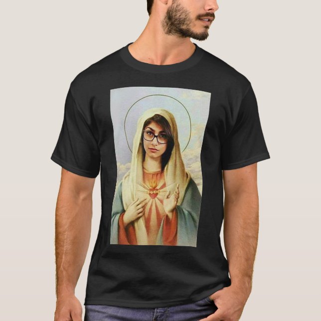 Camiseta Virgin mary khalifa Classic T-Shirt (Anverso)
