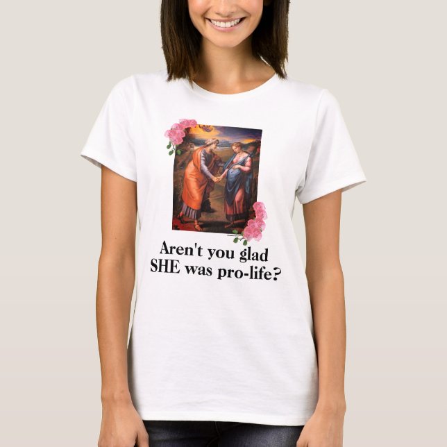 Camiseta Virgin Mary Pro-Life (Anverso)