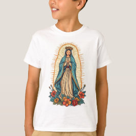 Camiseta Virgin of Guadalupe Kid's Tee Shirt