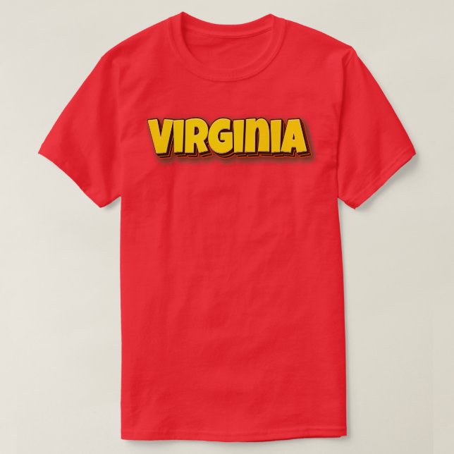 Camiseta Virginia (Diseño del anverso)