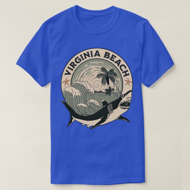 Camiseta Virginia Beach (Diseño del anverso)