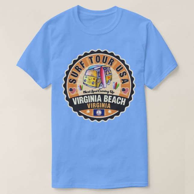 Camiseta Virginia Beach 2 (Diseño del anverso)
