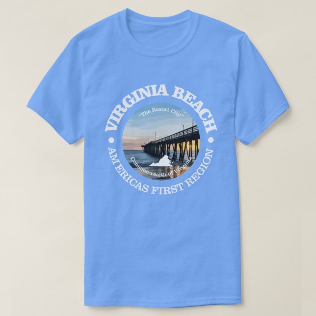 Camiseta Virginia Beach (C) (Diseño del anverso)