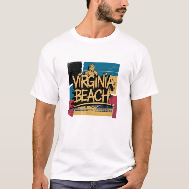 Camiseta Virginia Beach Gift Idea (Anverso)