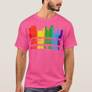 Camiseta Virginia Beach Pride Virginia Beach LGBT Gift LGB