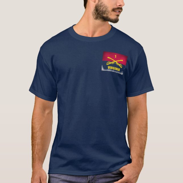 Camiseta Virginia Cavalry (Anverso)