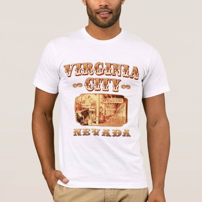 Camiseta Virginia City Nevada (Anverso)