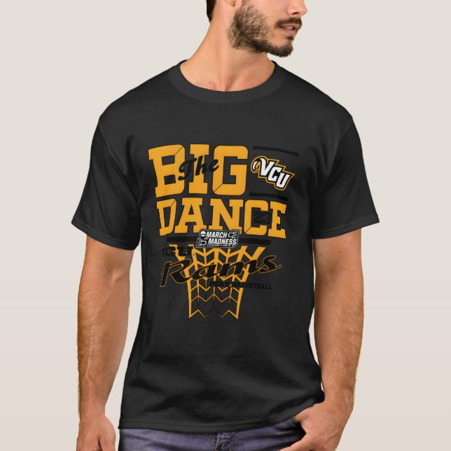 Camiseta Virginia Commonwealth Rams March Madness 2023 Danc (Anverso)