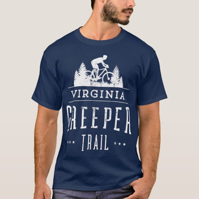Camiseta Virginia Creeper Trail (Anverso)