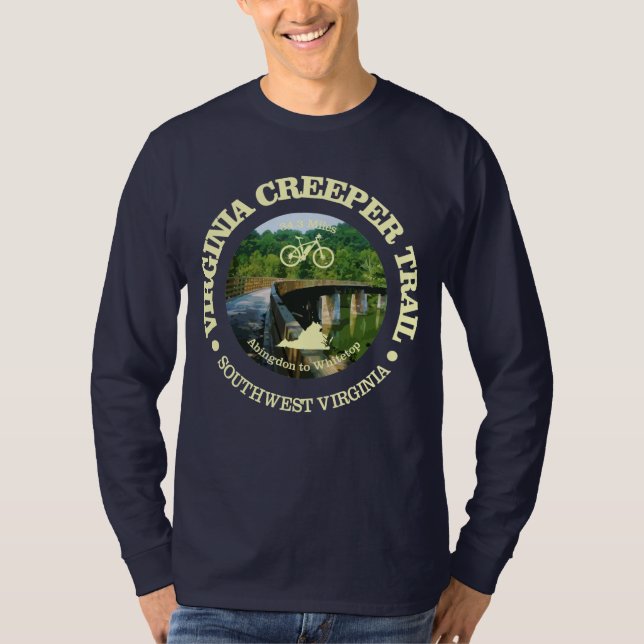 Camiseta Virginia Creeper Trail (Ciclismo C) (Anverso)