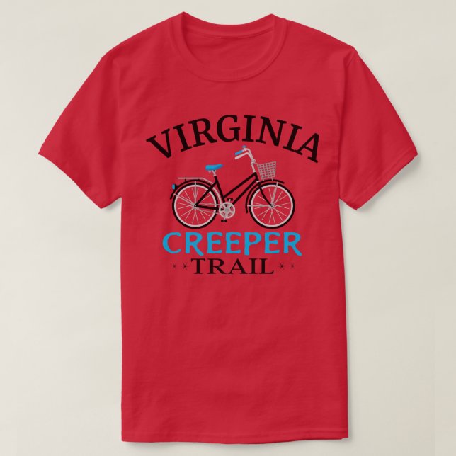 Camiseta Virginia Creeper Trail TShirt (Diseño del anverso)