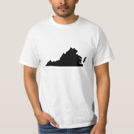 Camiseta Virginia en blanco y negro