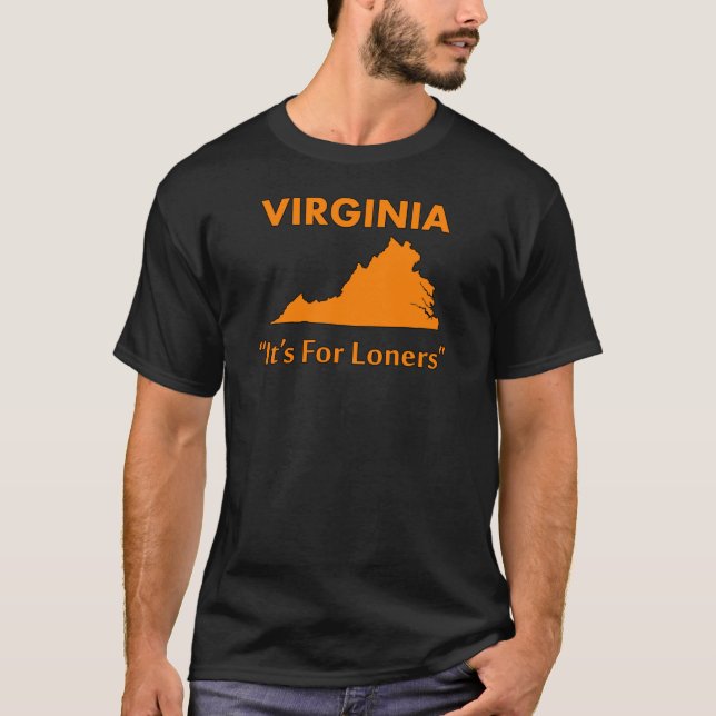 Camiseta Virginia - Es para solitarios (Anverso)