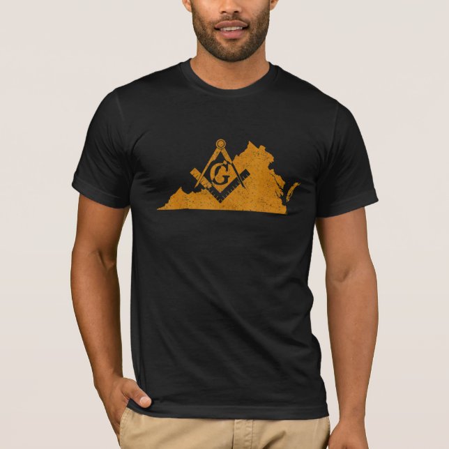 Camiseta Virginia Masons Grand Lodge Af&am Freemason Father (Anverso)