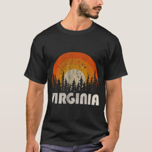 Camiseta Virginia - naturaleza divertida vintage senderismo