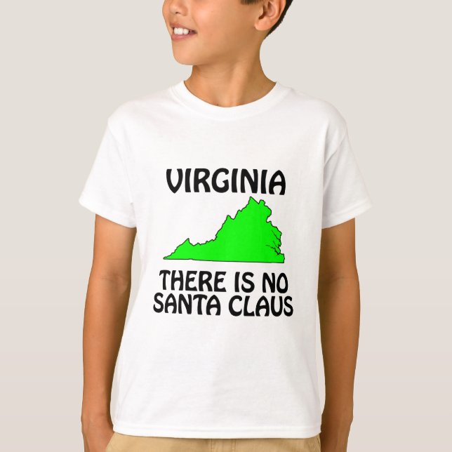 Camiseta Virginia - No Hay Santa Claus (Anverso)