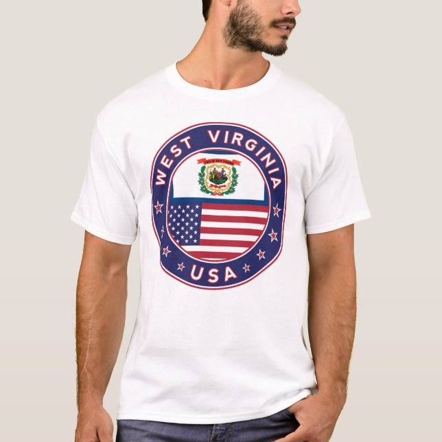 Camiseta Virginia Occidental (Anverso)