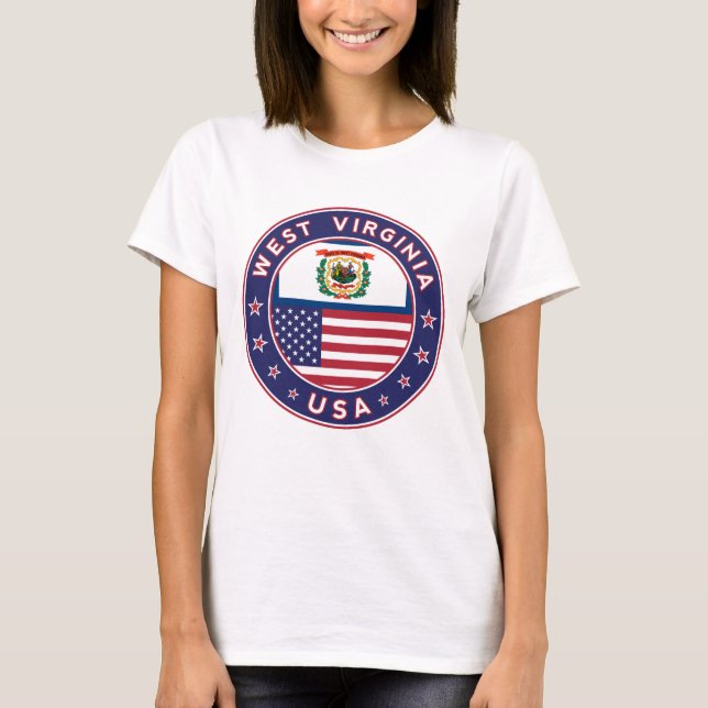 Camiseta Virginia Occidental (Anverso)