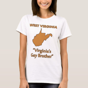 Camiseta Virginia Occidental - El hermano gay de Virginia
