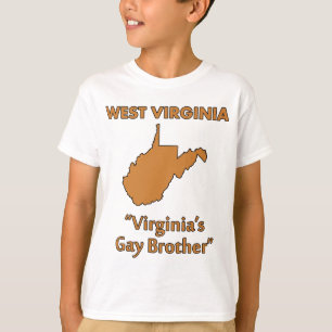 Camiseta Virginia Occidental - El hermano gay de Virginia
