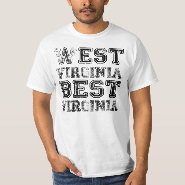Camiseta Virginia Occidental la mejor Virginia (Anverso)