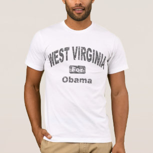 Camiseta Virginia Occidental para Barack Obama
