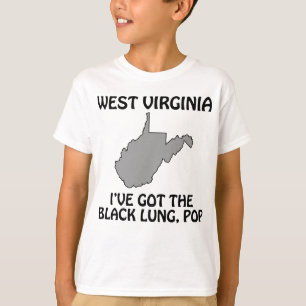 Camiseta Virginia Occidental - Tengo el pulmón negro, Pop