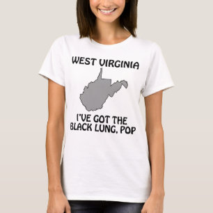 Camiseta Virginia Occidental - Tengo el pulmón negro, Pop
