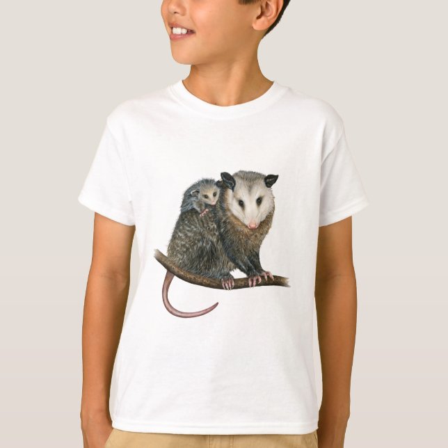 Camiseta Virginia Opossum (Anverso)