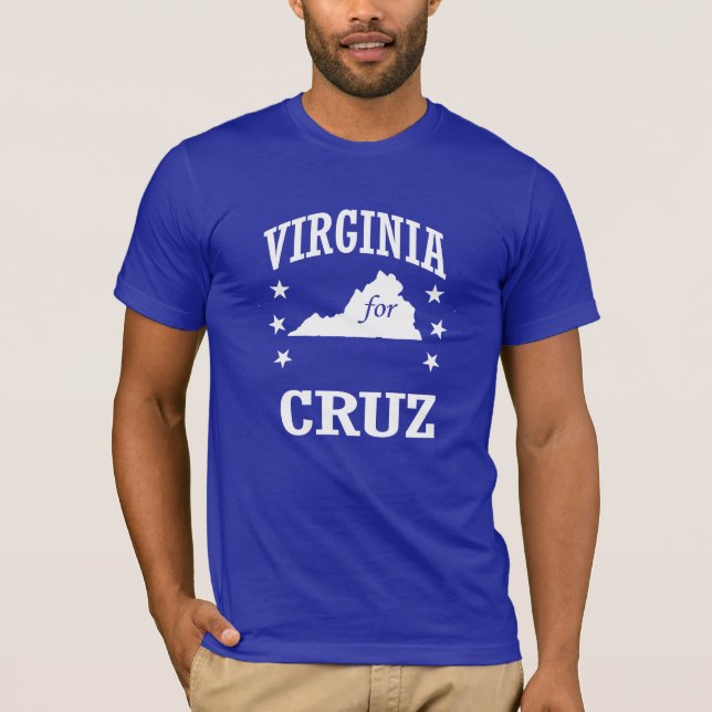 CAMISETA VIRGINIA PARA CRUZ DE TED (Anverso)
