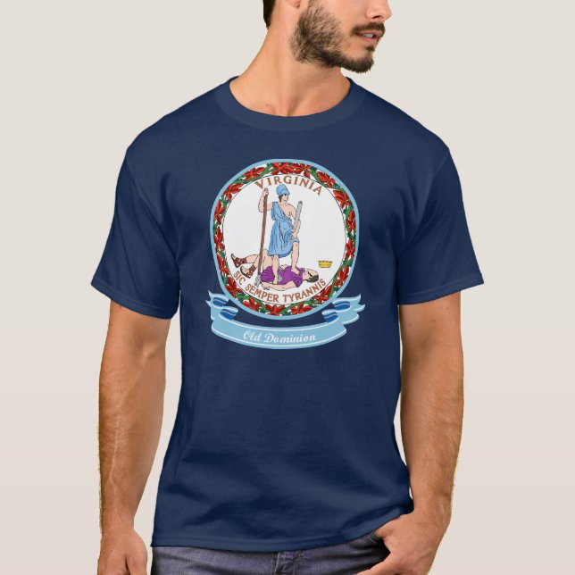 Camiseta Virginia Seal (Anverso)