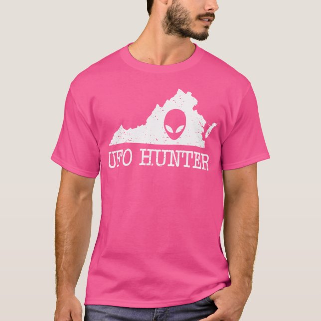 Camiseta Virginia Ufo Hunter (Anverso)