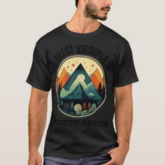 Camiseta Virginia West Virginia Mountain Majesty 3