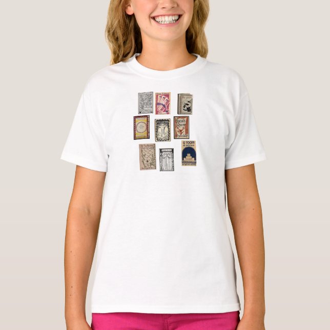 Camiseta Virginia Woolf Books (Anverso)