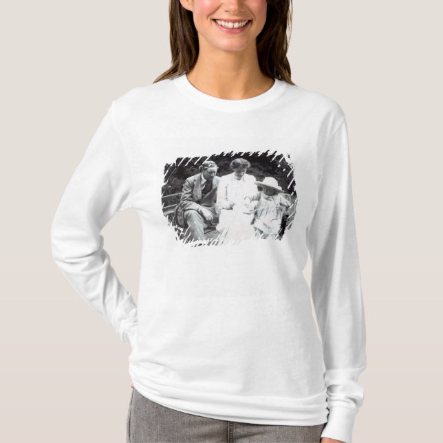 Camiseta Virginia Woolf con Clive y Bell juliana, 1910 (Anverso)