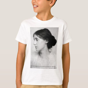 Camiseta Virginia Woolf "Love Well" Cita de amor tazas y re