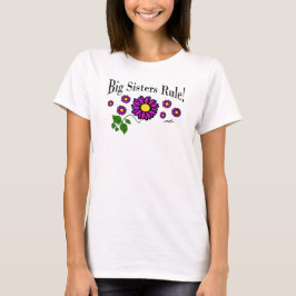 Camiseta Virginia Wright Big Sisters Rule