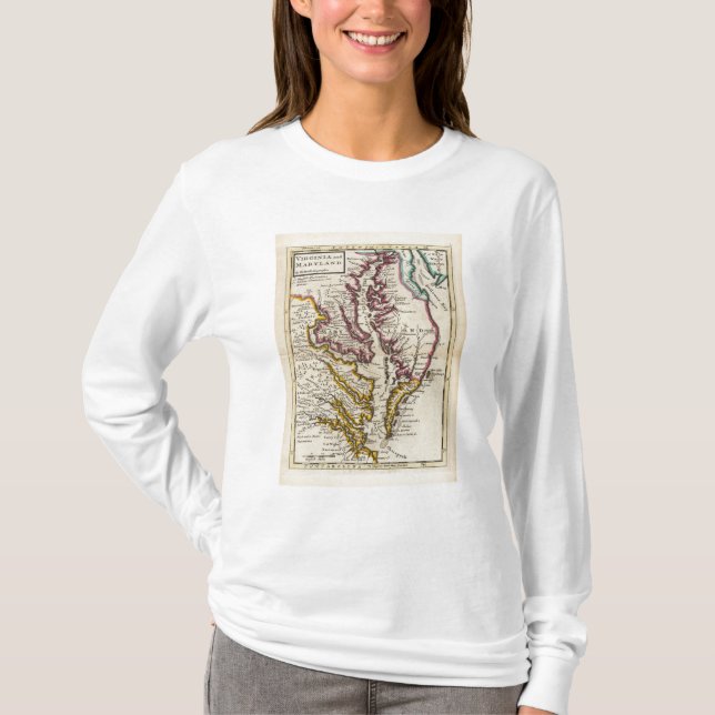 Camiseta Virginia y Maryland (Anverso)