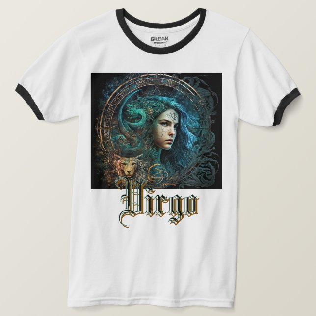Camiseta Virgo (Anverso del diseño)