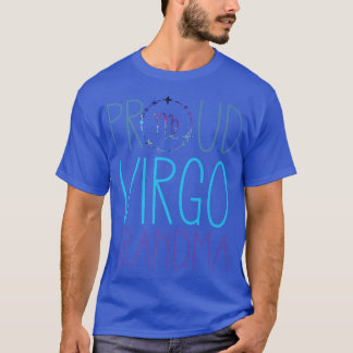 Camiseta Virgo Abuela Orgullosa Abuela Zodiac Símbolo Astro