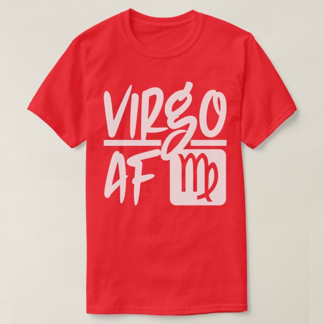 Camiseta Virgo AF 2 (Diseño del anverso)